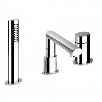 Смеситель для ванны и душа Gessi Ovale 23037 схема 1