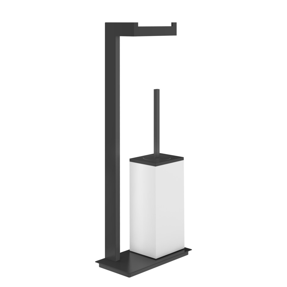 Gessi Rettangolo Комплект: Держатель для туалетной бумаги + ёршик 20933 цена от 78 180 ₽ Фото Gessi Rettangolo Комплект: Держатель для туалетной бумаги + ёршик 20933