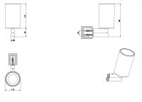 Gessi Riflessi Стакан 37307 схема 2 Gessi Riflessi Стакан 37307 схема 2