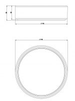 Мыльница в ванную Gessi Riflessi 37325 схема 2