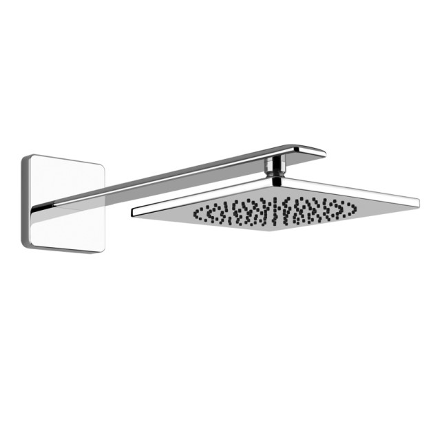 Изображение Прямоугольный верхний душ на кронштейне Gessi iSpa 41248 34х22