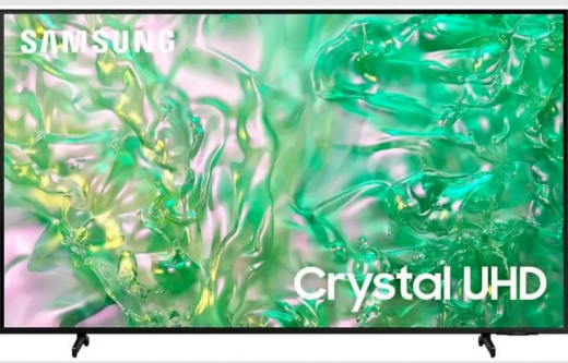 43" Телевизор Samsung UE43DU8000UXRU черный 3840x2160, 4K Ultra HD, 60 Гц, Wi-Fi, Smart TV, Tizen OS