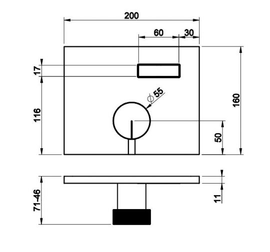 Смеситель для ванны c душем Gessi Hi-Fi 63061 схема 2 Смеситель для ванны c душем Gessi Hi-Fi 63061 схема 2