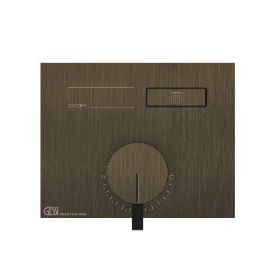 Смеситель для ванны c душем Gessi Hi-Fi 63061 схема 6 Смеситель для ванны c душем Gessi Hi-Fi 63061 схема 6