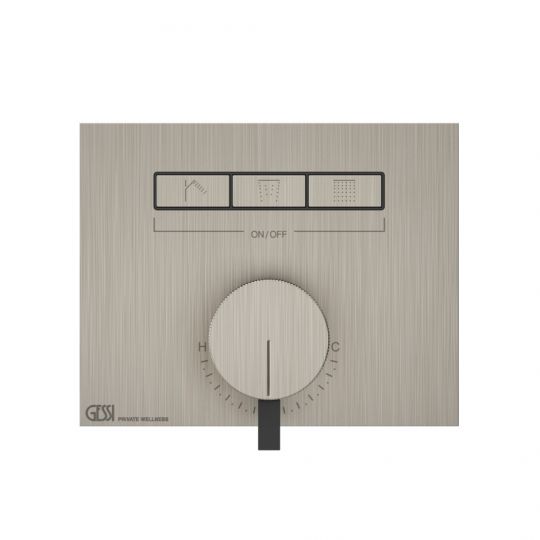 Смеситель для ванны c душем Gessi Hi-Fi 63081 схема 4