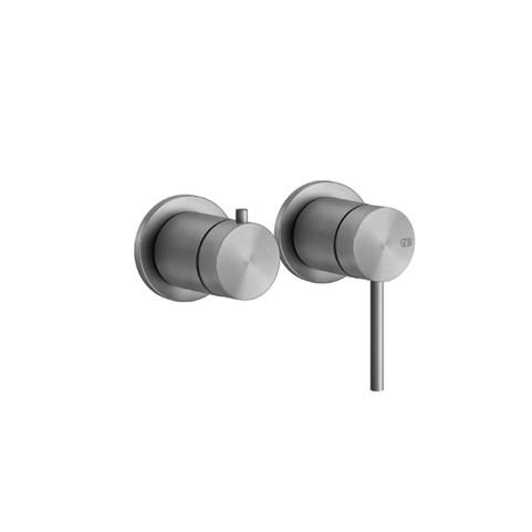 Качественный двухпозиционный смеситель для ванны и душа Gessi 316 54077