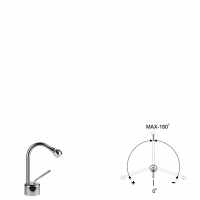 Смеситель для биде с фиксированным изливом Gessi Goccia 33807 схема 12