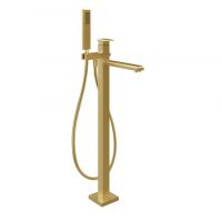 Напольный смеситель с изливом для ванны и ручным душем Gessi Eleganza 46131 схема 6 Напольный смеситель с изливом для ванны и ручным душем Gessi Eleganza 46131 схема 6