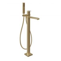 Напольный смеситель с изливом для ванны и ручным душем Gessi Eleganza 46131 схема 12 Напольный смеситель с изливом для ванны и ручным душем Gessi Eleganza 46131 схема 12