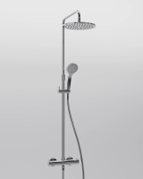 Душевая колонна с круглым тропическим душем Gessi Minimalistic Shower 3517 схема 1 Душевая колонна с круглым тропическим душем Gessi Minimalistic Shower 3517 схема 1