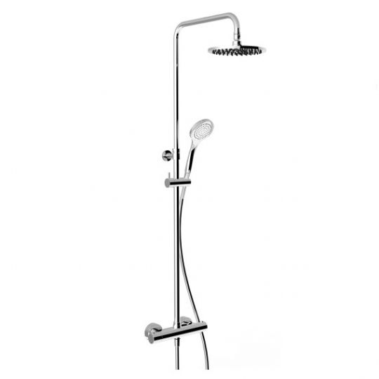 Душевая колонна с круглым тропическим душем Gessi Minimalistic Shower 3517 схема 6 Душевая колонна с круглым тропическим душем Gessi Minimalistic Shower 3517 схема 6