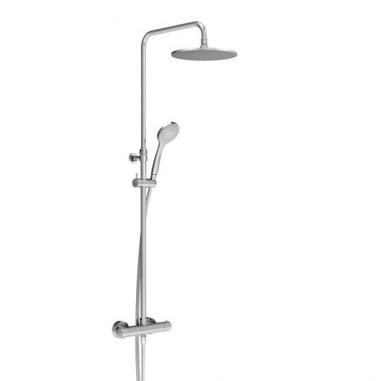 Душевая колонна с круглым тропическим душем Gessi Minimalistic Shower 3517 схема 9 Душевая колонна с круглым тропическим душем Gessi Minimalistic Shower 3517 схема 9