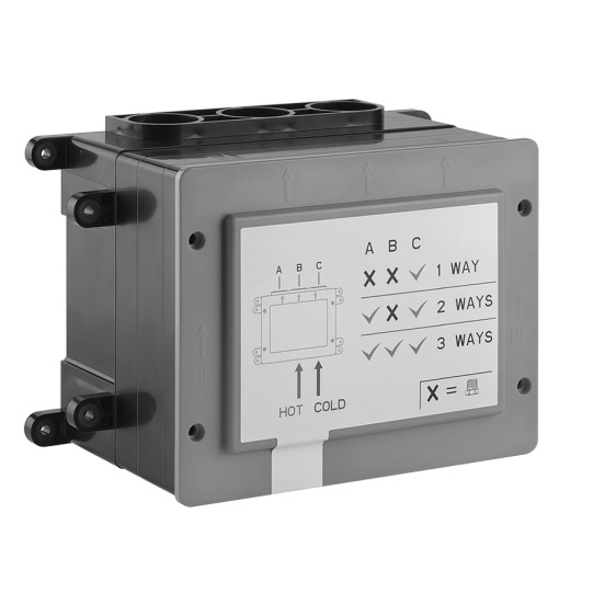 Изображение Встраиваемая часть для термостатического смесителя Gessi 63001