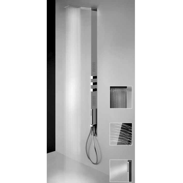 Душевая панель с термостатом Gessi 39802