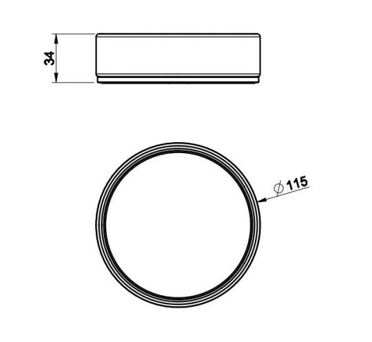 Настольная мыльница черного цвета Gessi 316 54726 схема 2 Настольная мыльница черного цвета Gessi 316 54726 схема 2