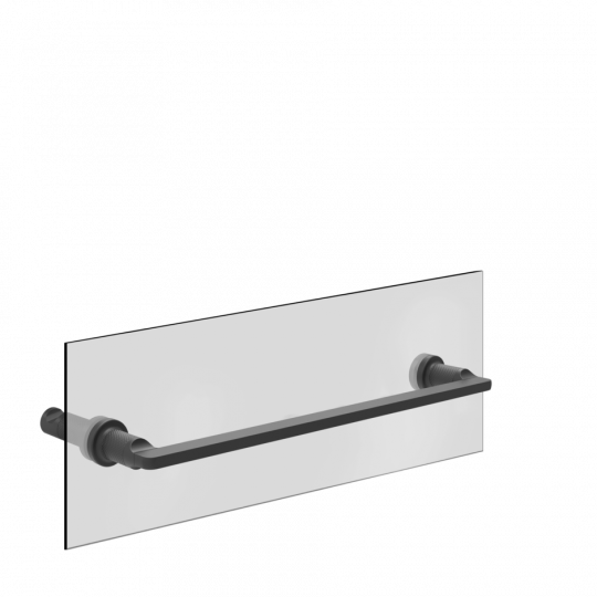 Держатель для полотенец для крепления на стекло Gessi Inciso 58615 49,1х7,7 схема 4