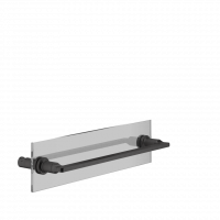 Держатель для полотенец для крепления на стекло Gessi Inciso 58615 49,1х7,7 схема 7