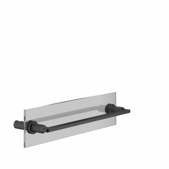 Держатель для полотенец для крепления на стекло Gessi Inciso 58615 49,1х7,7 схема 7