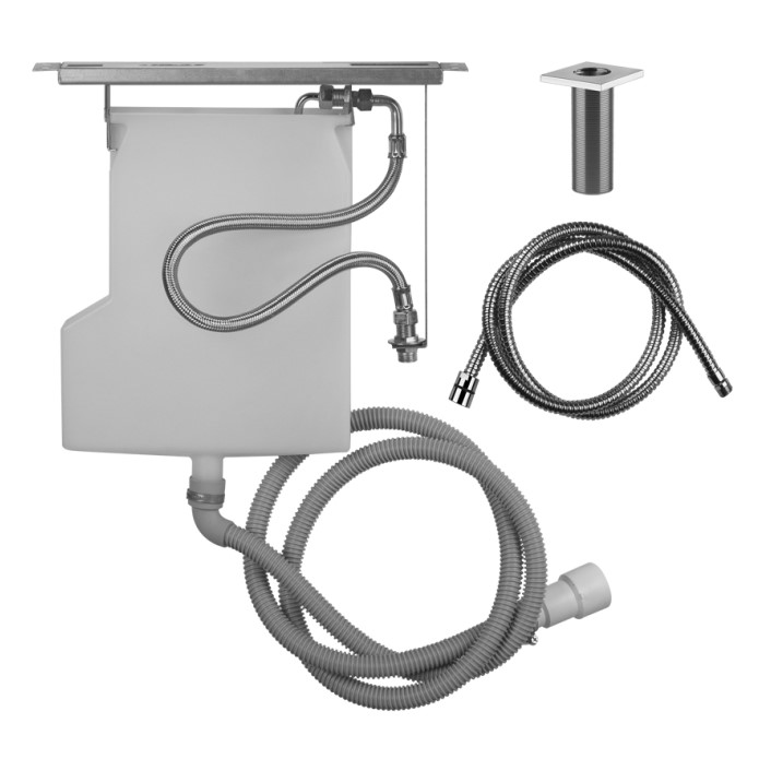 Изображение Система сбора воды для ручного душа Gessi Rettangolo 01766