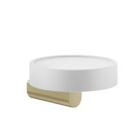 Настенная белая мыльница Gessi Rilievo 59501 схема 12