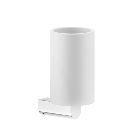 Изображение Белый подвесной стакан Gessi Rilievo 59507