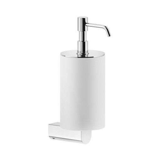 Белый дозатор мыла Gessi Rilievo 59513 цена от 28 977 ₽ Фото Белый дозатор мыла Gessi Rilievo 59513