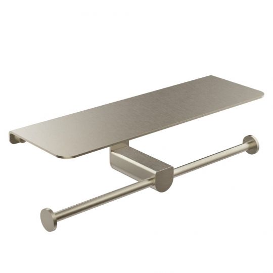 Двойной бумагодержатель Gessi Rilievo 59450 с крышкой схема 4