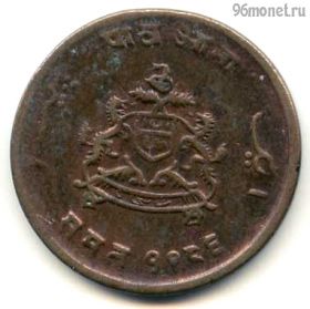 Индия Гвалиор 1/4 анны 1929 (1986)