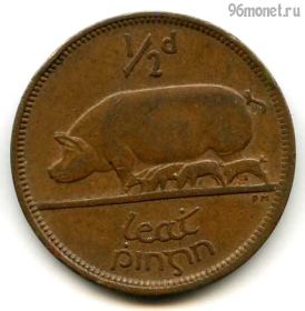 Ирландия 1/2 пенни 1966