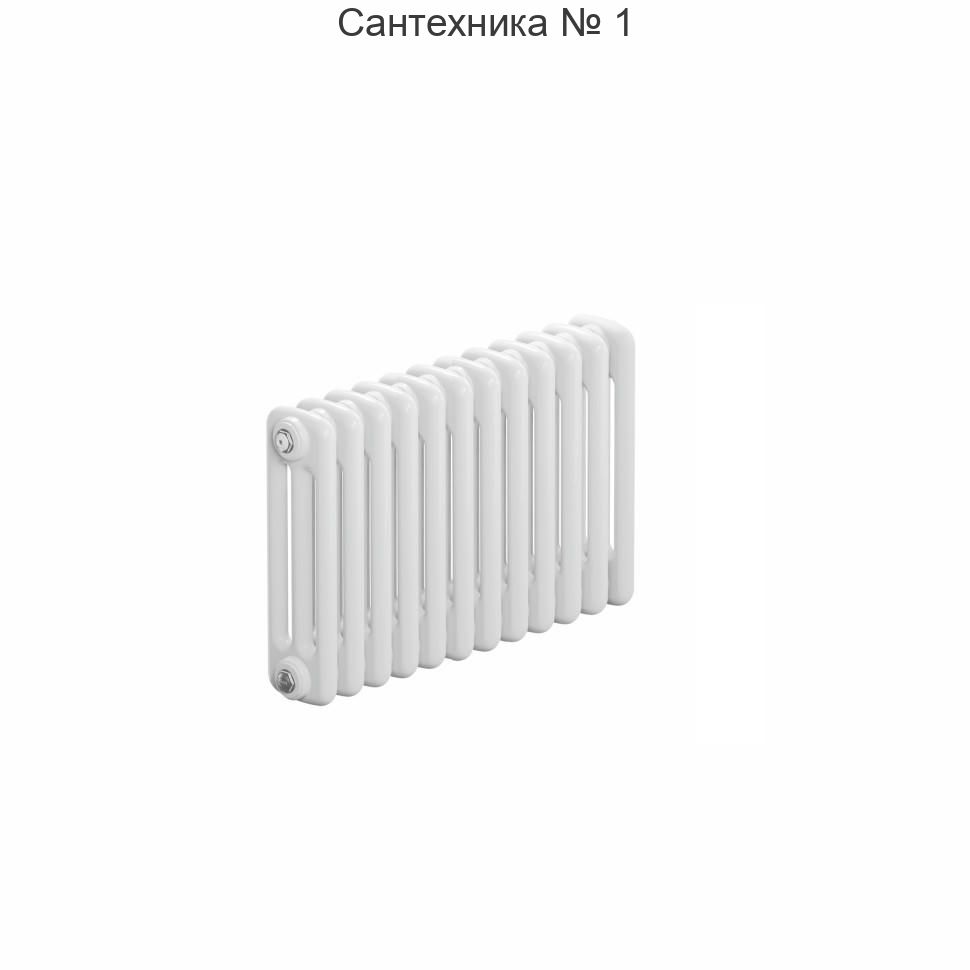 Радиатор стальной трубчатый RIFAR TUBOG 3037-12, боковое подключение (белый RAL 9016)