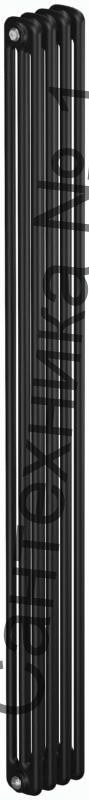 Радиатор стальной трубчатый RIFAR TUBOG 3180-04-AN, боковое подключение (антрацит)
