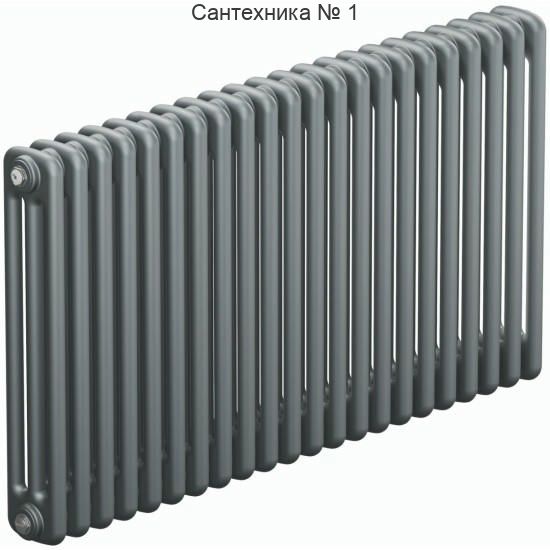 Радиатор стальной трубчатый RIFAR TUBOG 3057-22-TI, боковое подключение (титан)