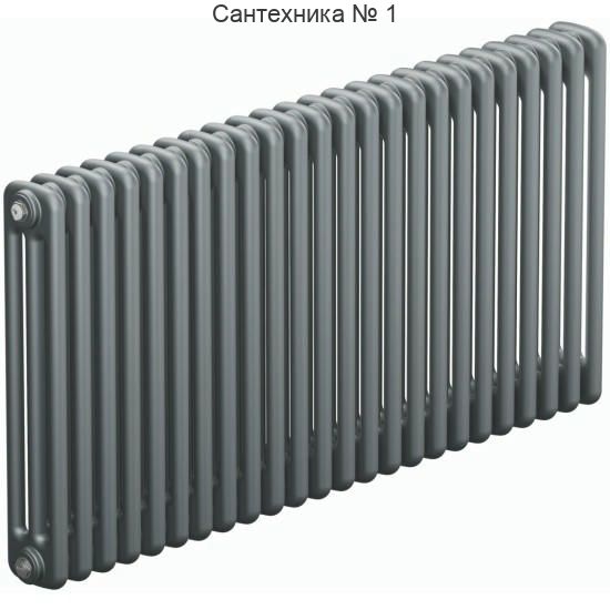 Радиатор стальной трубчатый RIFAR TUBOG 3057-24-TI, боковое подключение (титан)