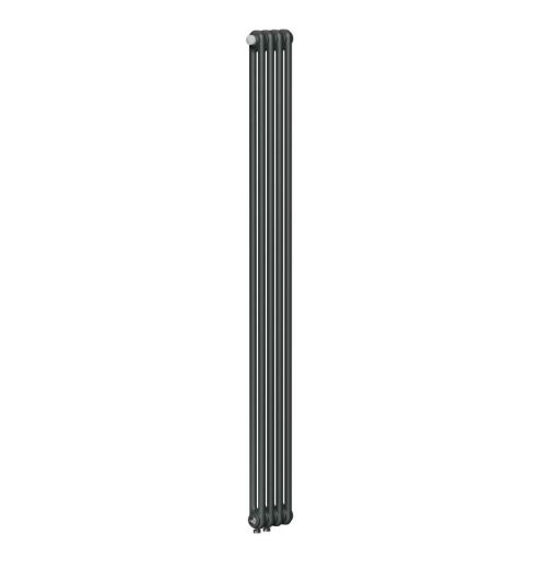 Радиатор стальной трубчатый RIFAR TUBOG 2180-04-DV1-TI, нижнее подключение (титан)