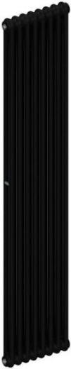 Радиатор стальной трубчатый RIFAR TUBOG 2180-08, боковое подключение (черный янтарь матовый)