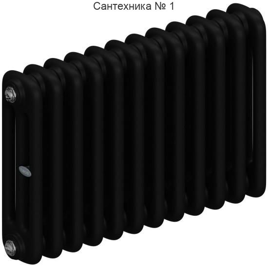 Радиатор стальной трубчатый RIFAR TUBOG 3037-12, боковое подключение (антрацит)