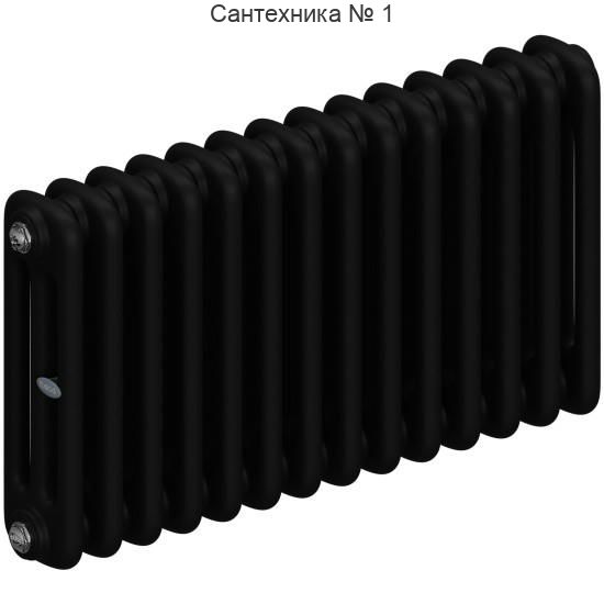 Радиатор стальной трубчатый RIFAR TUBOG 3037-14, боковое подключение (антрацит)