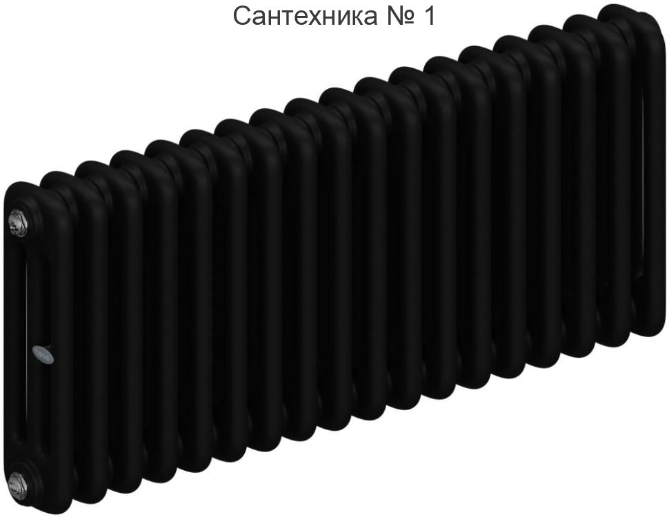 Радиатор стальной трубчатый RIFAR TUBOG 3037-18, боковое подключение (антрацит)