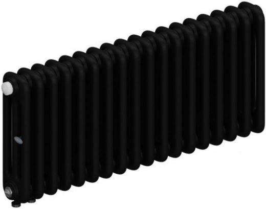 Радиатор стальной трубчатый RIFAR TUBOG 3037-18-DV1, нижнее подключение (антрацит)