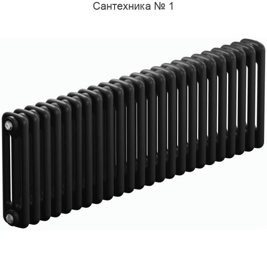 Радиатор стальной трубчатый RIFAR TUBOG 3037-24, боковое подключение (антрацит)