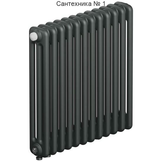 Радиатор стальной трубчатый RIFAR TUBOG 3057-12-DV1, нижнее подключение (титан)