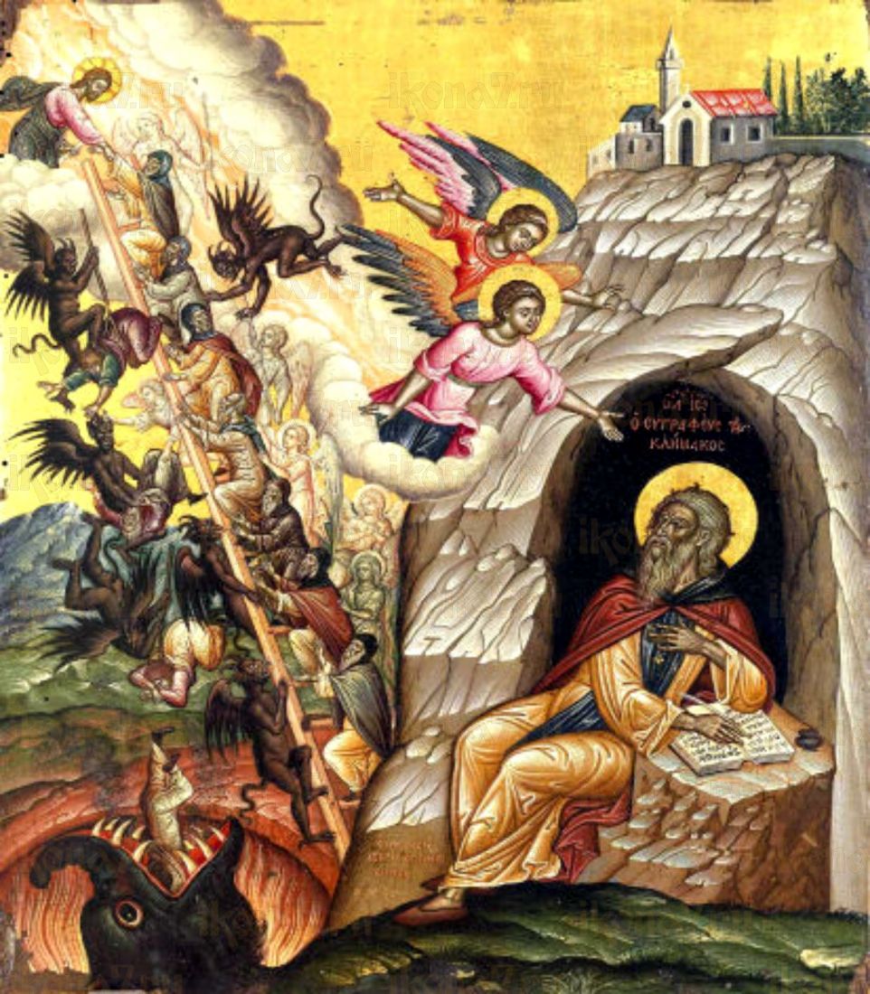 Икона Иоанна Лествичника: Символ веры и преданности (рукописная)
