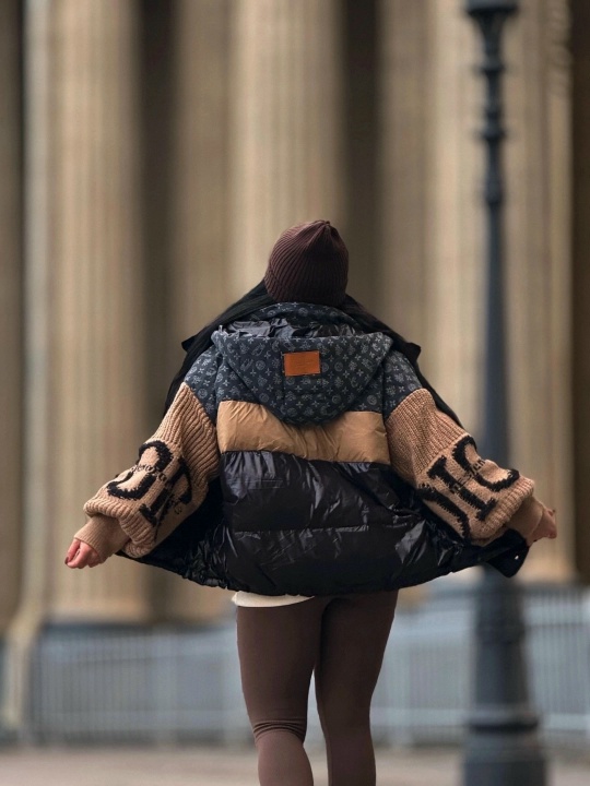 Комбинированная куртка