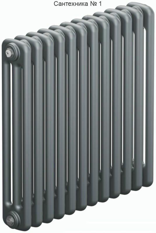 Радиатор стальной трубчатый RIFAR TUBOG 3057-12-TI, боковое подключение (титан)