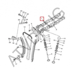Intake Camshaft/Впускной распределительный вал