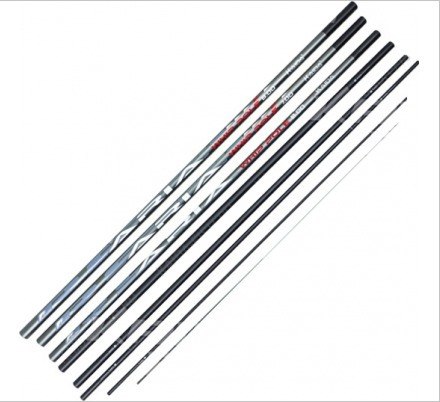 Удилище маховое без колец штекерное ARIA WHIP POLE  длина 8,00 м