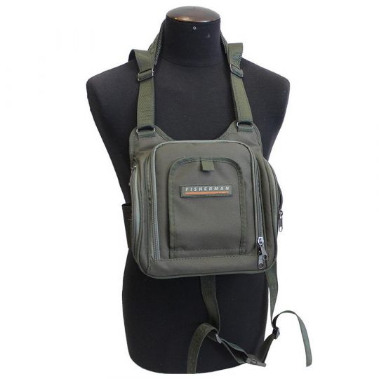 Сумка нагрудная рыболовная Fisherman Ф57 (22*24*12см)