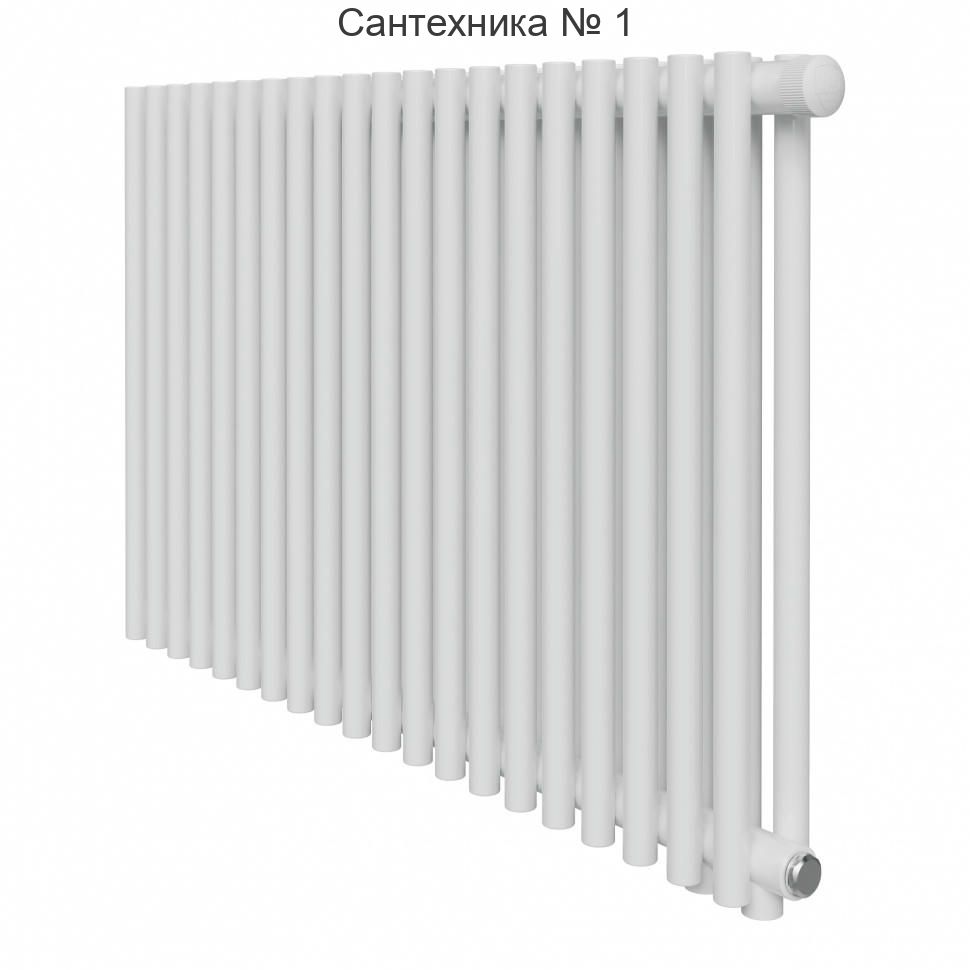 Дизайн-радиатор Shift R22 VC2050 - 12 секций, нижнее подключение RAL9016 Royal Thermo