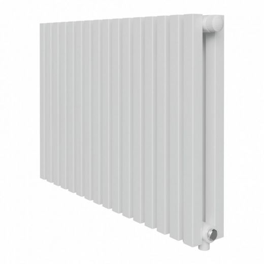 Дизайн-радиатор Shift Q30 VC2050 - 08 секций, нижнее подключение RAL9016 Royal Thermo