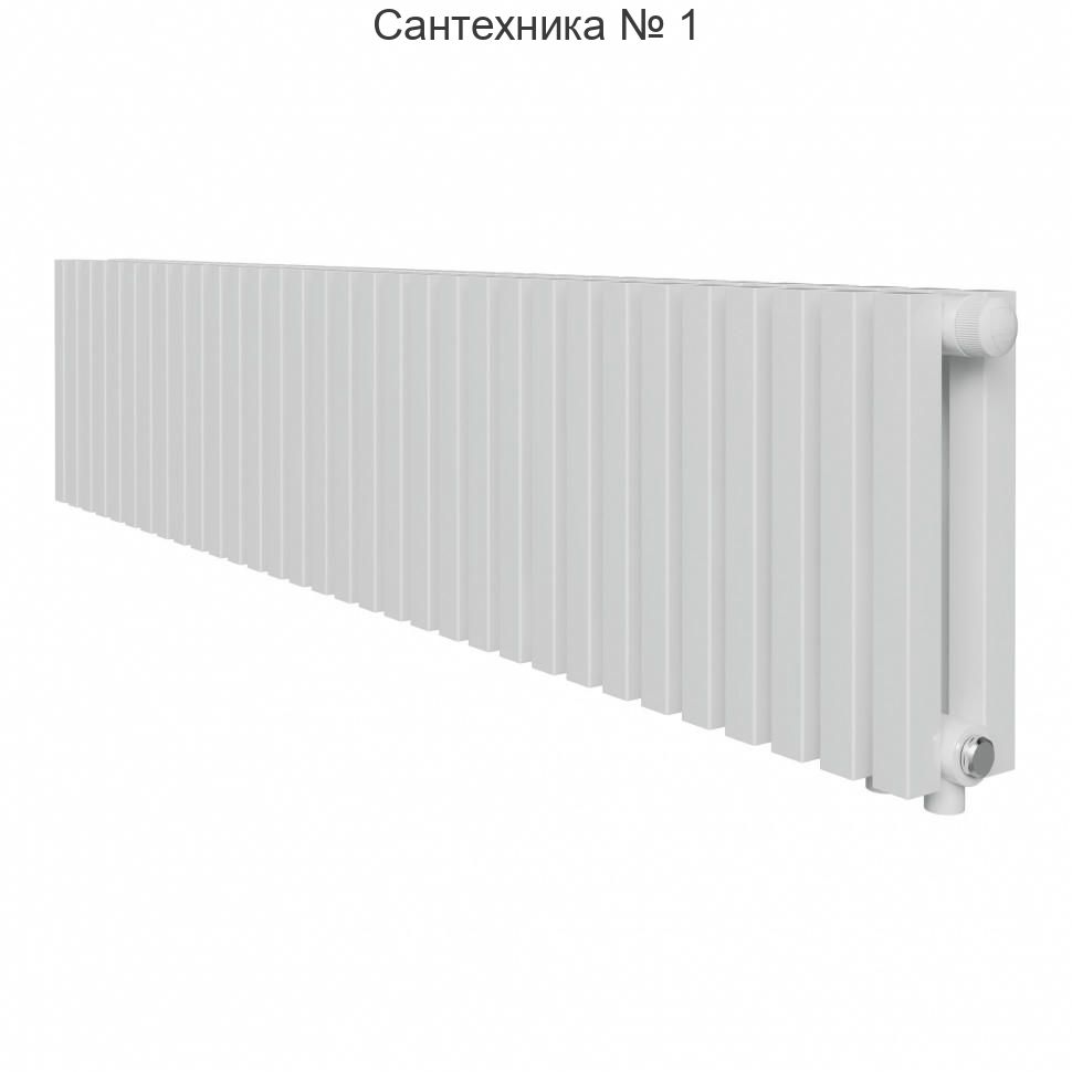 Дизайн-радиатор Shift Q30 VC2030 - 32 секций, нижнее подключение RAL9016 Royal Thermo